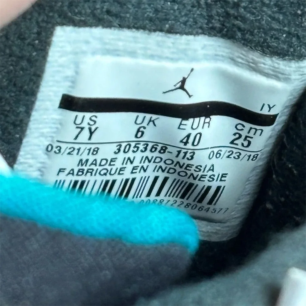 Nike Air Jordan 8 Retro 'South Beach' Kids Sneakers Size 7Y Multicolor‎